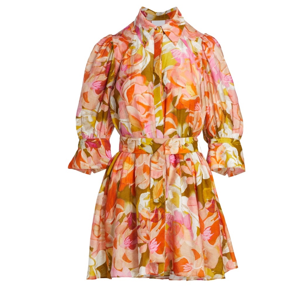 Acler Hendrix Floral Minidress - Picture 2 of 7